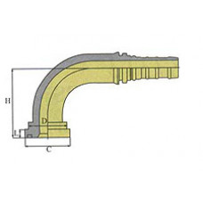 Фитинг DN 50 SFL 2 71.4 (90) Interlock