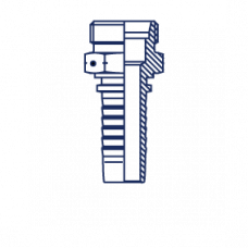 Фитинг DN 06 DKO-L (Ш) 14x1.5 8