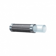 Рукав тефлоновый PTFE 1SS DN 12 P=120 гладкая труба