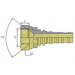 Фитинг DN 50 JIC (Г) 2.1/2 Interlock