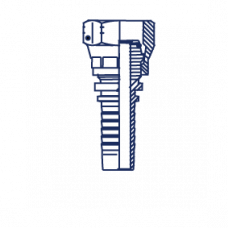 Фитинг DN 06 DKO-S (Г) 14x1.5 6накидная гайка