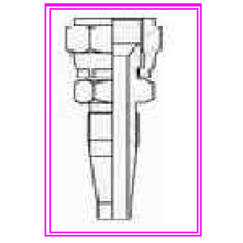 Фитинг DN 12 JIC (Г) 3/4 многоразовый