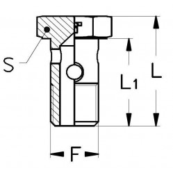 Фитинг BANJO BOLT G1/4