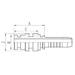 Фитинг DN 32 Staplelock SAE J1467 d=37.9 STECK + Муфта DN 32 1SN/2SN Комплект