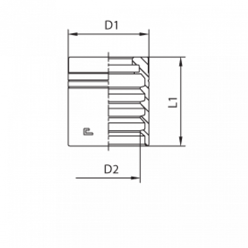 Муфта DN 10 2SN NEW