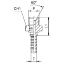 Фитинг DN 32 NPTF 1.1/4 Фитинг DN 32 NPTF 1.1/4