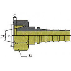 Фитинг DN 20 DKO-S (Г) 36x2 25 Interlock