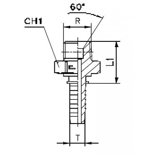 Фитинг DN 50 BSP (Ш) 2