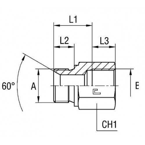 Соединение PF BSP 1/4