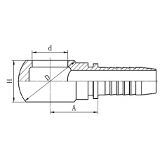 Фитинг DN 10 BANJO 3/8