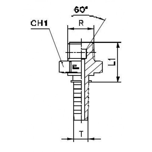 Фитинг DN 32 BSPT 1.1/4