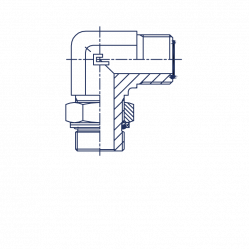 ФИТТИНГ ORFS ELBOW 25-1.1/4