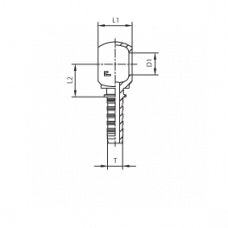 Фитинг DN 16 BANJO 3/4