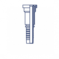 Фитинг DN 12 SFL 1/2 30.2