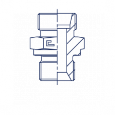 Штуцер FB DS08 BSP 1/4" (корпус)