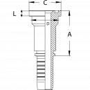 Фитинг DN 12 SFL 3/4 38.1 Фитинг DN 12 SFL 3/4 38.1